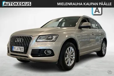 Audi Q5 Business 2,0 TFSI quattro 165 kW tiptronic *Adatpiivinen vak.nop.sääd / Nahkaverhoilu / Kaistavahti / Sähk.säät.etuist.*